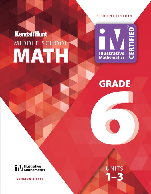 Kendall Hunt's Illustrative Mathematics 6-8 Math cover